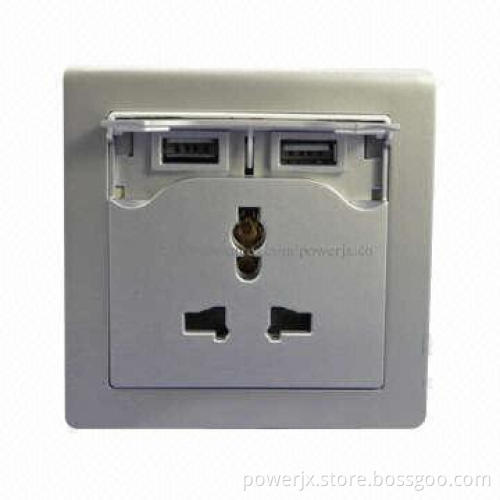 Multifunction wall switch socket/USB wall power socket